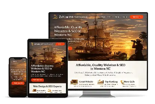 Custom Business Websites NC